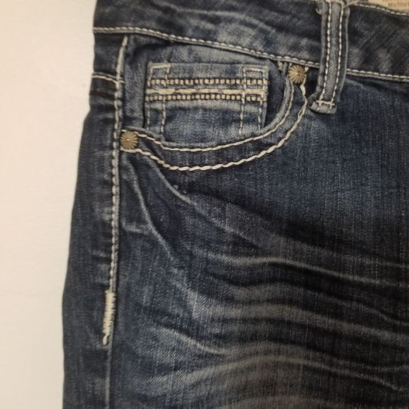 Red camel size 5 juniors teens wide stitch distressed grunge pants - Picture 10 of 13